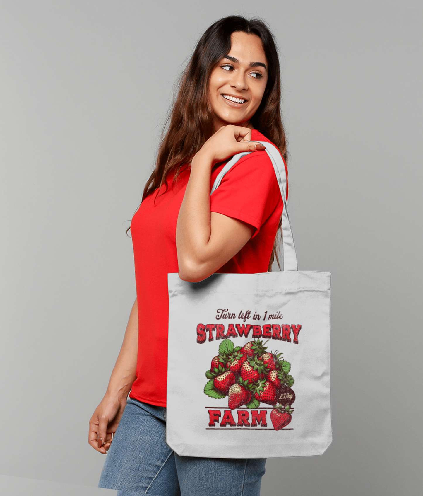 Strawberry Farm - Tote Bag