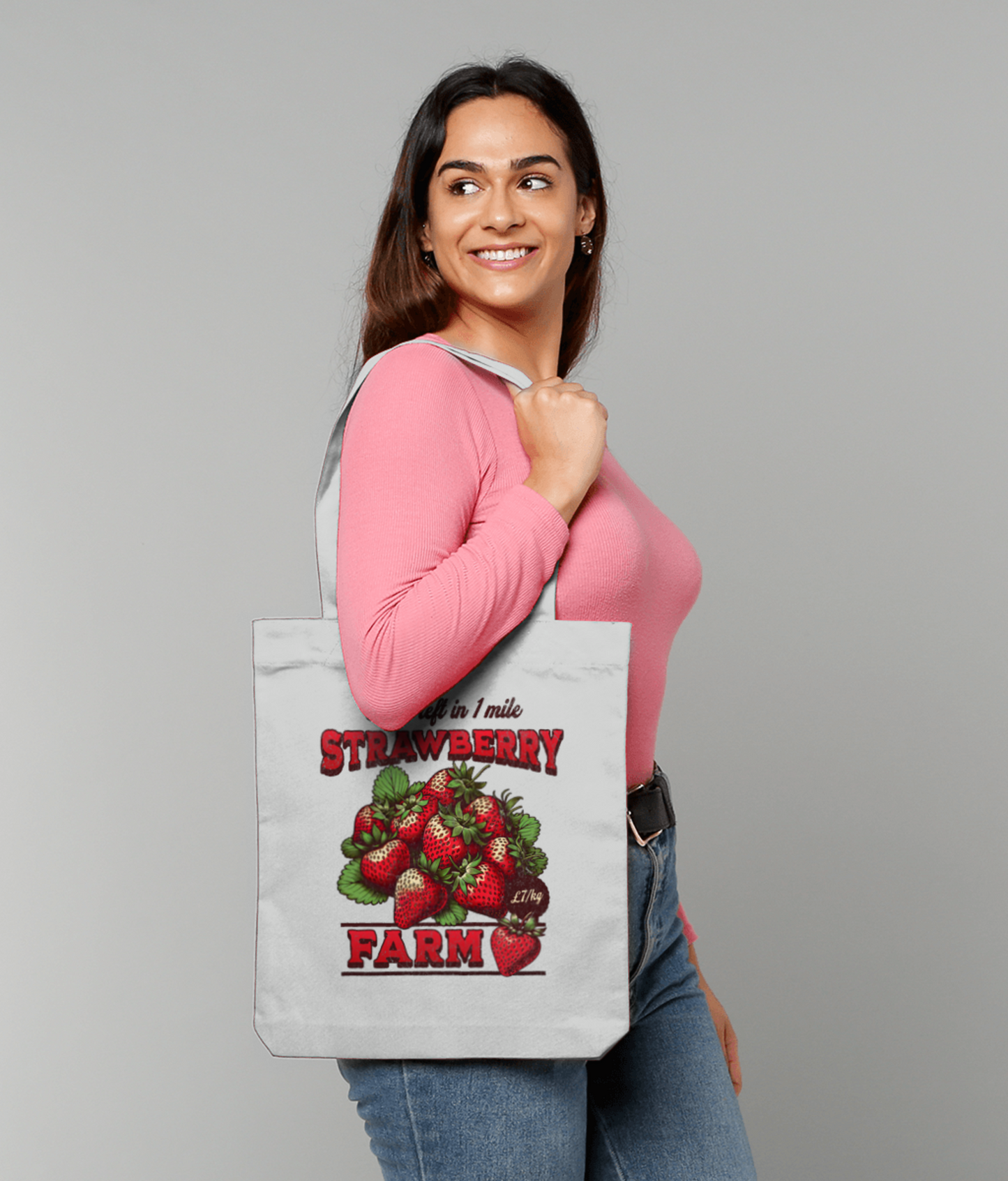 Strawberry Farm - Tote Bag